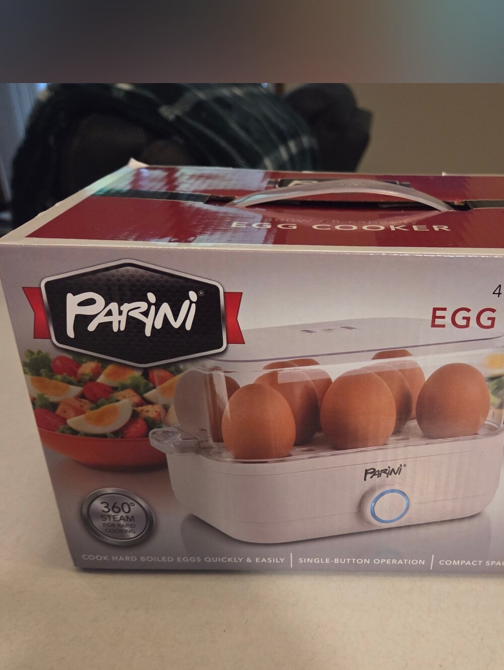 Parini Cookware Easy Store 6-Egg Cooker - NEW IN BOX